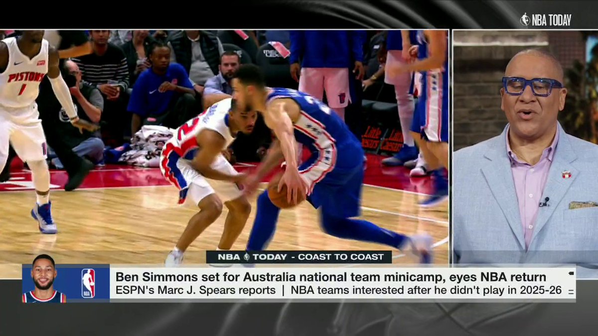 "He does have an offer from a West team to come to a training camp." 👀 —Marc J. Spears gives an update on Ben Simmons' potential return to the NBA 🏀