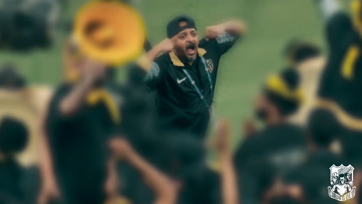 الركن الثابت في نادي الاتحاد المدرج الشمالي 💛🖤.
