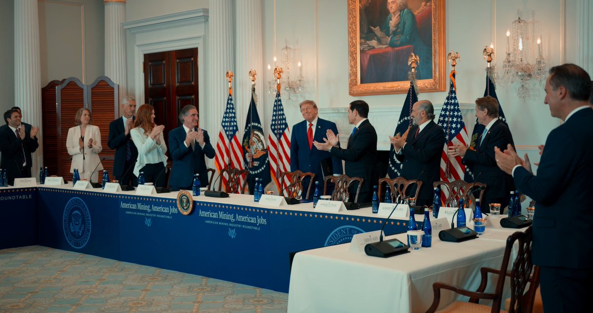 "Mr. President, you have brought mining back to America." — Vicky Peacey of NMA member company Resolution Copper. Watch this new The White House video from Friday's roundtable discussion on the future of investment in America's mining industry.