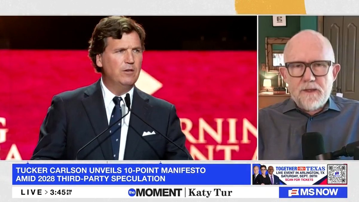 Tucker Carlson can’t actually win elections with a third party, but he can cause havoc for Republicans. Rick Wilson discusses the GOP civil war on MSNOW: