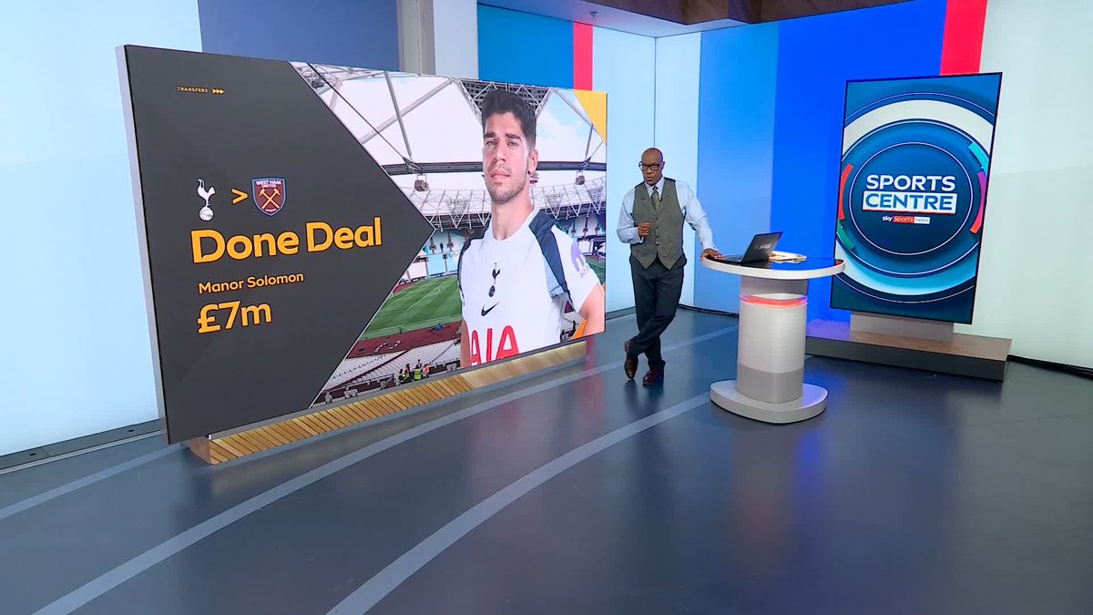 West Ham have signed winger Manor Solomon from Tottenham in a permanent deal. 🚨 Sky Sports News understands the transfer is worth a total of £7m with West Ham paying an initial £5m plus £2m in add-ons.