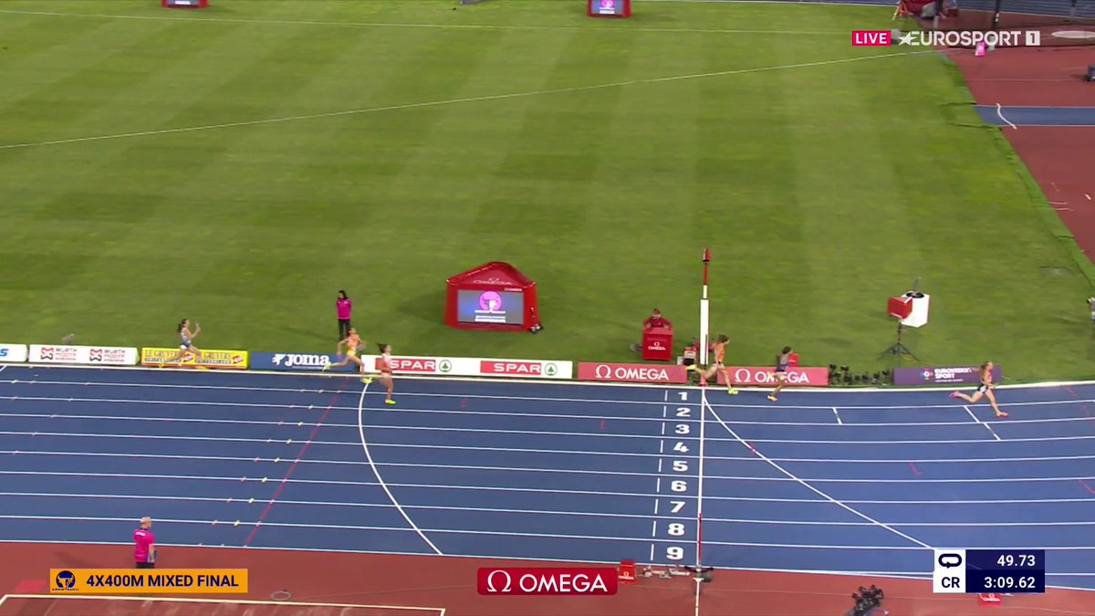 🇳🇴🔥 DRS PARA JAEGER: VICTORIA PARA NORUEGA 🥇 Otro oro para Noruega, esta vez en el 4x400m mixtos en un final espectacular de Henriette Jaeger 🇪🇸 España termina 5ª con David García Zurita, Paula Sevilla, Asabu Pines y Blanca Hervás #EuropeanAthletics #Birmingham2026