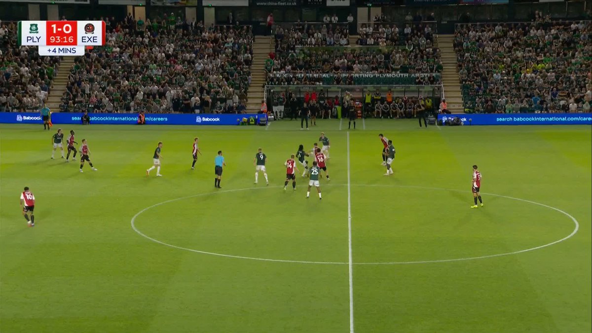 "It's a complete MESS" 😬 Plymouth have scored two goals in two minutes as Aribim Pepple capitalises on a sequence of errors from the Exeter defence ⚽️