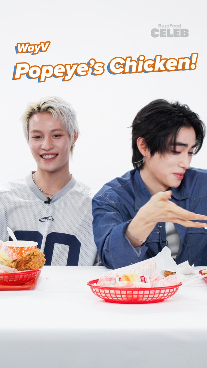 Fried chicken, dirty sodas, smash-burgers and cinnamon buns! It's WayV vs America's wildest viral foods. Will they survive? Watch it now: #WayV #威神V #鸢 #WayV_VisionWings #NCT_10TH_ANNIVERSARY