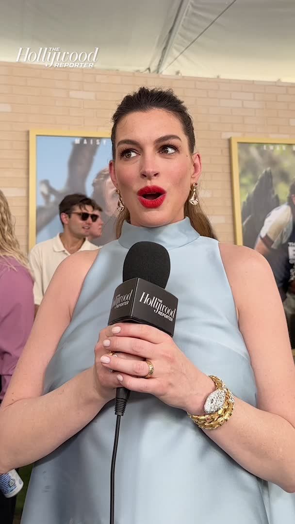 “As long as audiences don’t get sick of my face, let’s go.” Anne Hathaway talks to THR about her 2026 run of films ('The End of Oak Street,’ ‘The Odyssey,’ ‘Devil Wears Prada 2,’ ‘Mother Mary’ and the upcoming ‘Verity’) at the Los Angeles premiere for End Of Oak Street See more: