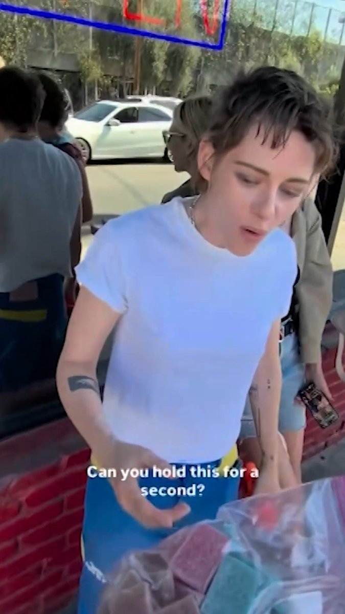 Kristen Stewart gets high for Korean BBQ with viral foodie 👀