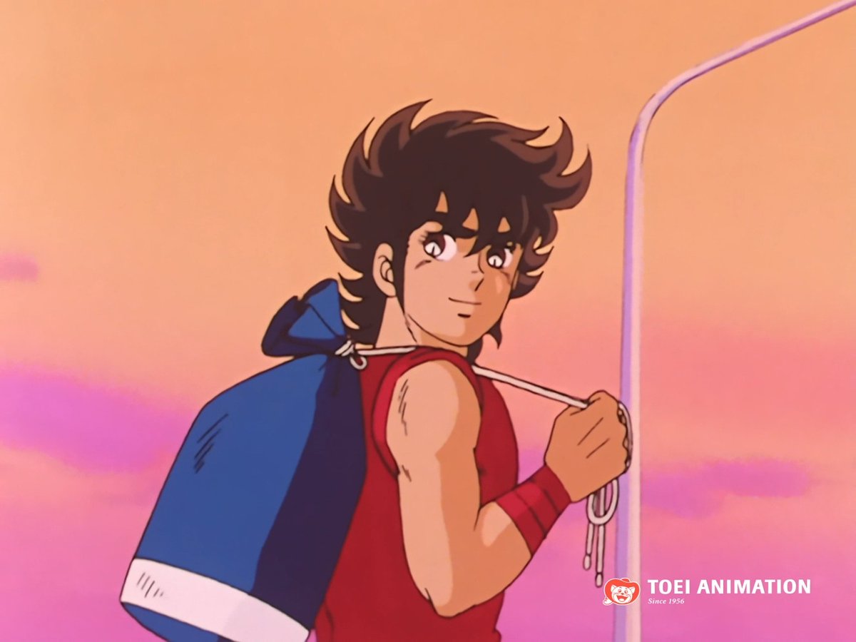¡Nosotros sí te llevamos, Seiya! 😎 ¿Cómo le llaman en tu país cuando le pides a alguien que te lleve? 🚗 #LosCaballerosdelZodiaco #SaintSeiya #SeiyadePegaso