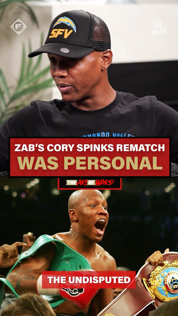 “It wasn’t about the money Dre… this was personal” 😤 Zab Judah didn’t take the Cory Spinks rematch for the money or the location. That was all heart and instinct. Watch PART 1 of the Zab Judah episode on the ALL THE SMOKE FIGHT YouTube!
