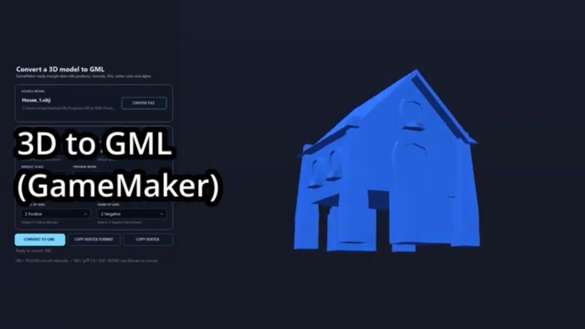 Hey GameMaker devs. It seems like 3D just got easier