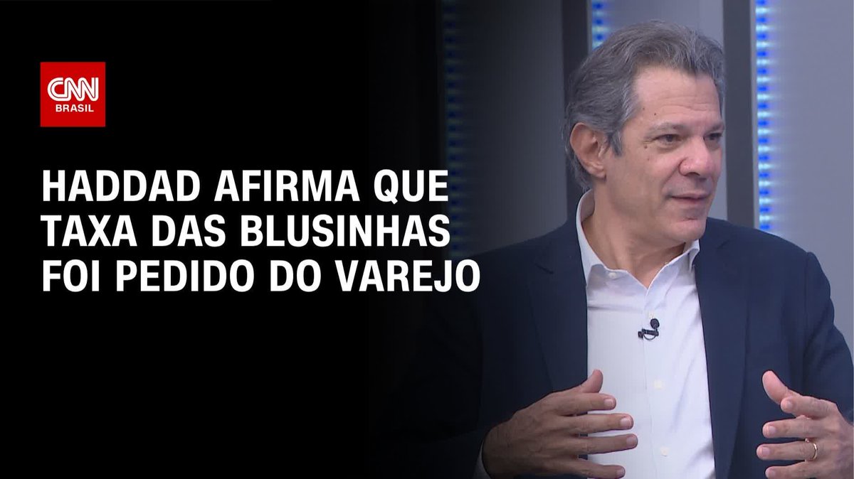 Haddad afirma que taxa das blusinhas foi pedido do varejo; assista #CNNEleições
