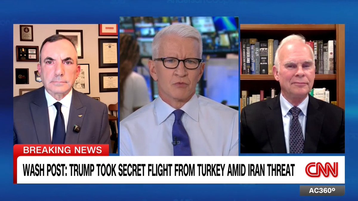 According to the Washington Post, President Trump left the NATO summit in Turkey by secretly boarding a military aircraft after a threat from Iran. "Certainly they thought it was credible enough to take these extraordinary steps," says former FBI Special Agent Richard Kolko.