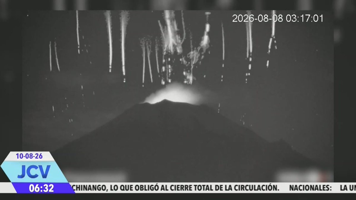 ¡La #naturaleza no deja de sorprendernos! 🌋✨ Cámaras enfocadas en el #Popocatépetl captaron "sprites" o espectros rojos: un fenómeno similar a #rayos al revés que se disparan desde las #tormentas hacia el espacio. Leidy Salazar nos platica del tema.