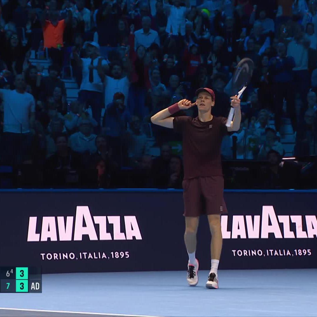 we don't talk enough about how incredible the sinner vs alcaraz atp finals 2025 match was