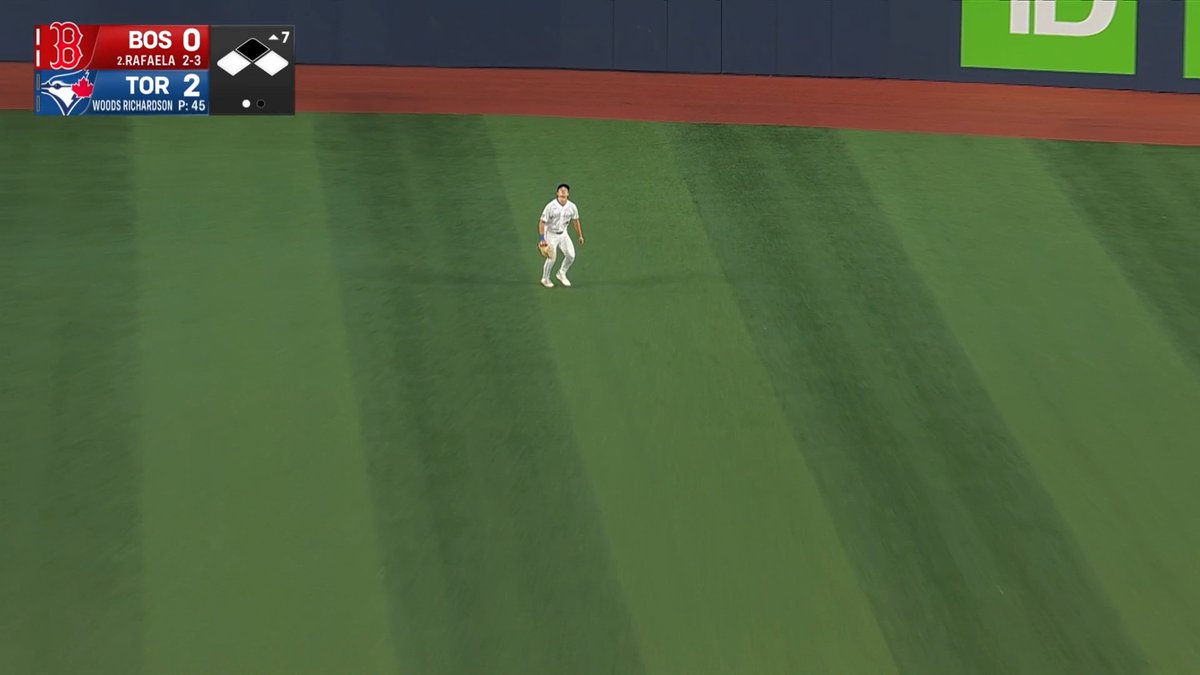 And the Red Sox end up being awarded a run after 15 minutes. Wild. Only baseball can show you something you’ve never seen before on a regular basis.