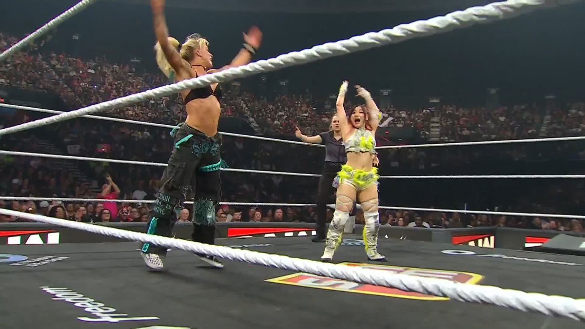 These two are a FUN tag team!! 🤩 IYO SKY | SR