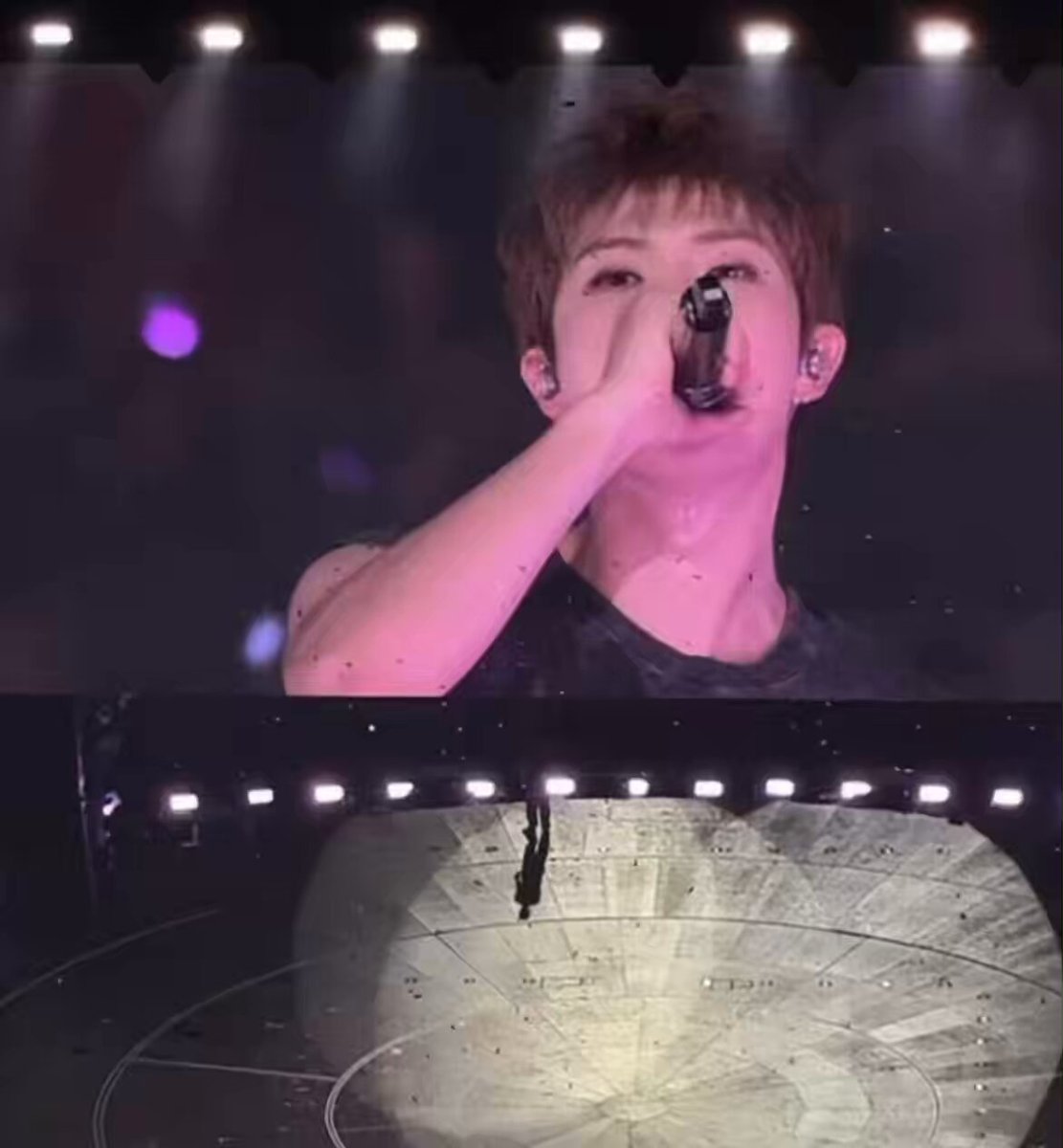 x: "¿por qué lloras si solo es una canción común?" Pero es BTS cantando TELEPATHY después de años, LA CANCIÓN SORPRESA FUE TELEPATHY 😭