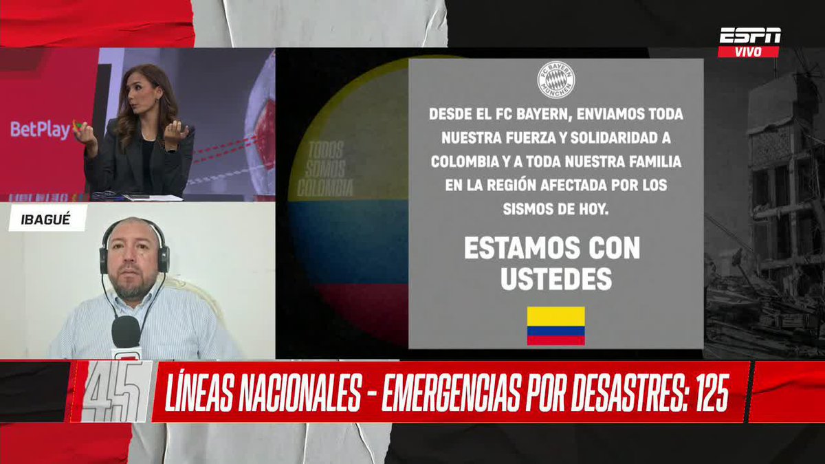 "Lo más probable es que el calendario de Tolima y Santa Fe se corra UNA SEMANA. El cambio de localía es IMPOSIBLE" ▶️ No te pierdas #ESPNF90Colombia en el Plan Premium de #DisneyPlus