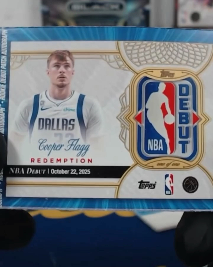 IT HAS ARRIVED! The Cooper Flagg Rookie Debut Patch Auto 1/1 has been PULLED! 🎉🏀 Rhody Breakers just pulled basketball’s biggest chase card for their client J Phills! Congrats to Rhody Breaks and their client! What an AMAZING moment! Check out Ken Goldin’s $1.5 Million Cash Advance offer for this card and email Sell@Goldin.com to consign your cards! (🎥: rhody breakers / YT & pullwax)