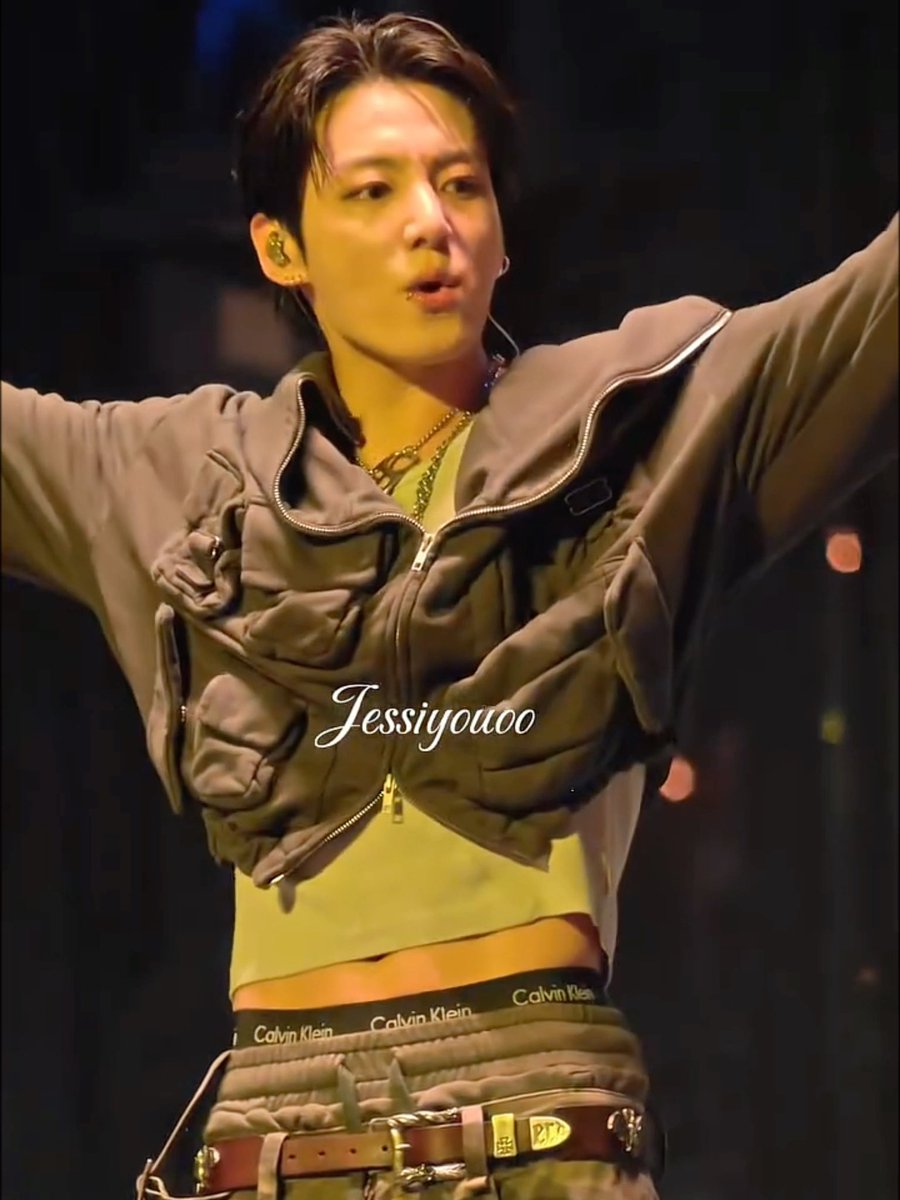 the crop top… his waist…