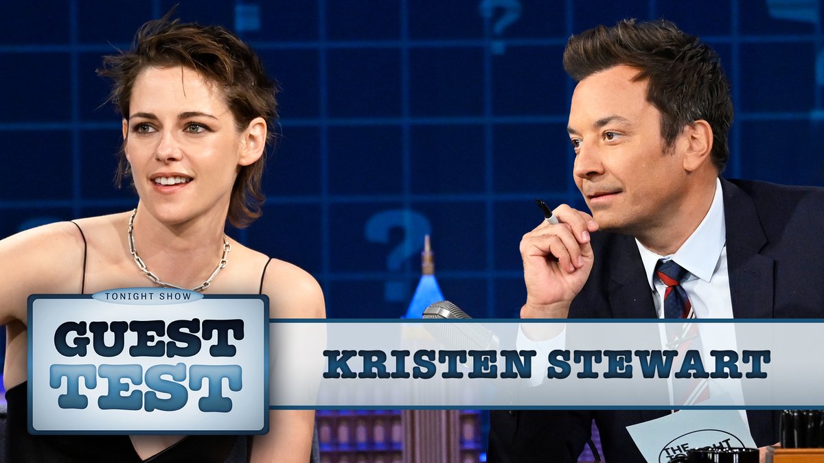 Guest Test w/ Kristen Stewart! #FallonTonight