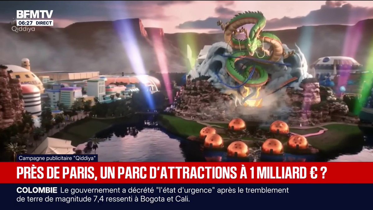 Un projet pour un parc d'attractions à un milliard d'euros près de Paris?