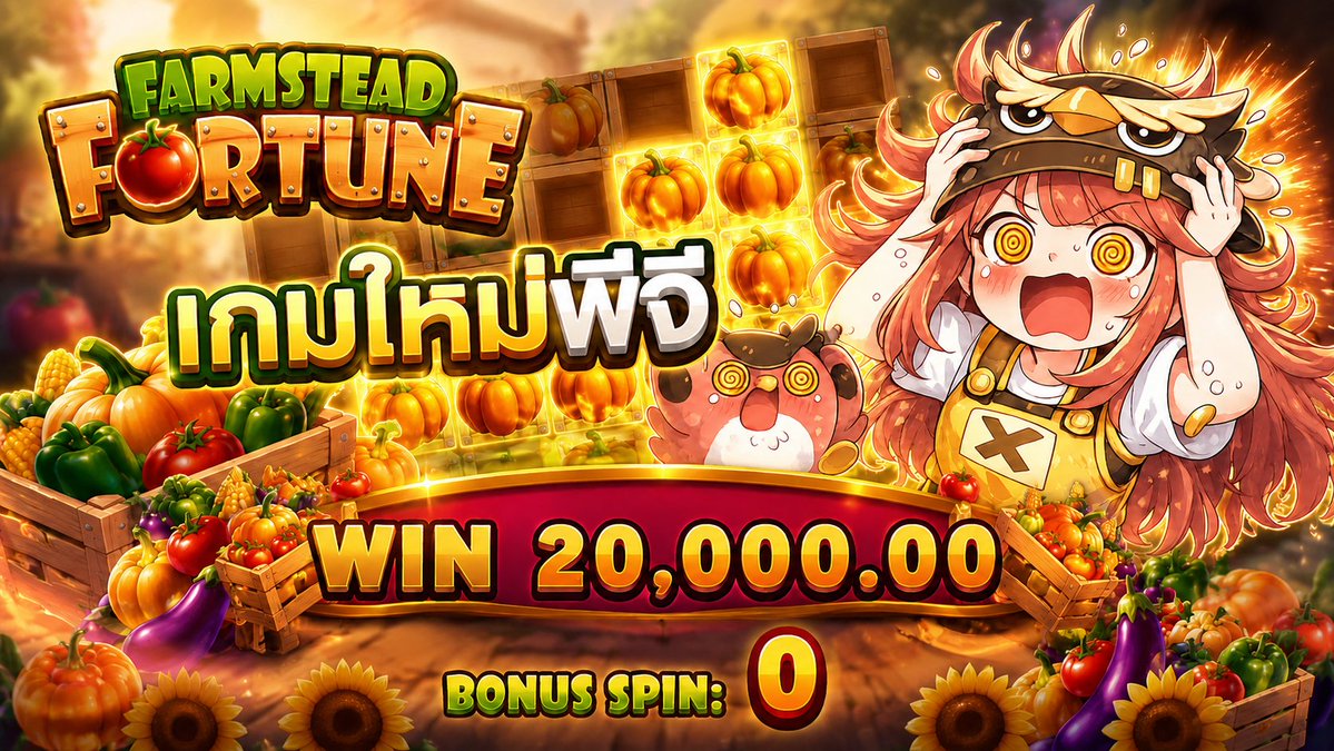เกมใหม่พีจี! | Farmstead Fortune
