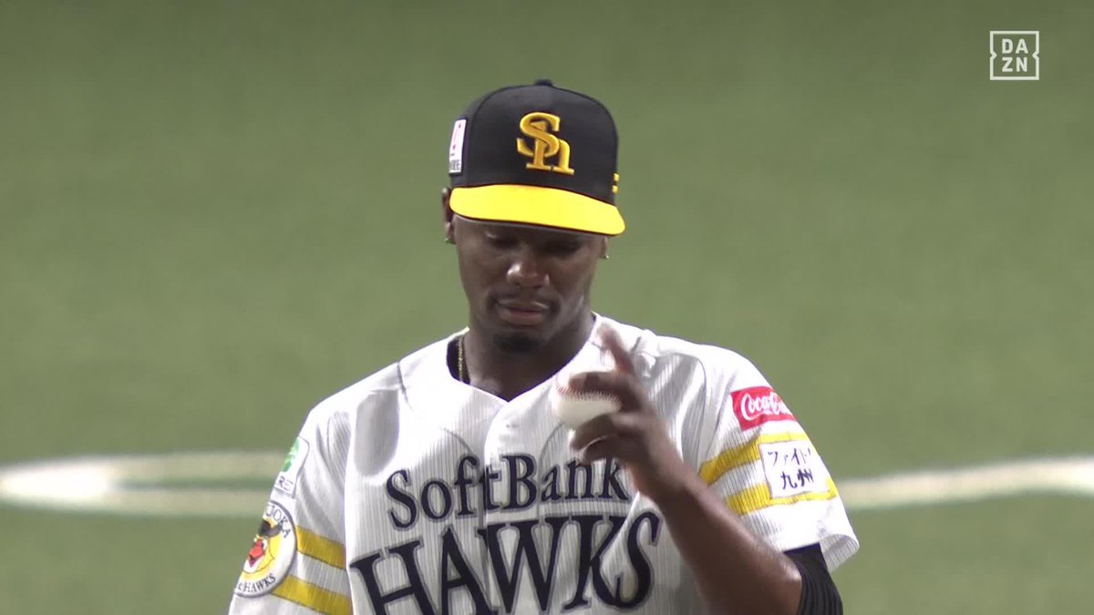 帰還 復帰後初アウトは奪三振で モイネロが今シーズン初登板 ⚾️ソフトバンク×ロッテ #sbhawks #だったらDAZN
