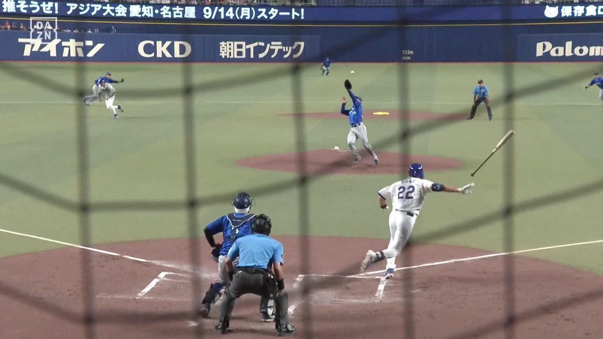 まるで熟練のヒットメーカー 大野雄大 9球目を捉えた ジエンゴの2点タイムリー ⚾️中日×DeNA #dragons #だったらDAZN