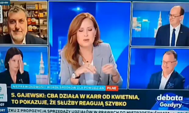 W perfidny sposób zostali okradzeni powodzianie przez sitwę z KO. Gozdyra pyta o standardy w partiach i zadaje pytanie, "a Pan Romanowski jest gdzie"?