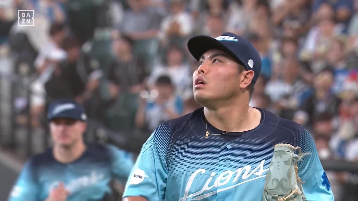 制圧 平良海馬 快投で今季8勝目 ＜投球成績＞ 回数：7 球数：106 安打：2 四球：2 三振：5 失点：0 ※映像は4回の奪三振 ⚾️日本ハム×西武 #seibulions #だったらDAZN