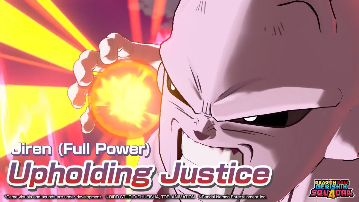 Add these new Jiren (Full Power) and Super Saiyan God Son Goku emotes to your collection!✨ Jiren (Full Power) arrives 8/11 (PT)! Check out the video!✅ #GekishinSquadra #Squadra #DragonBall