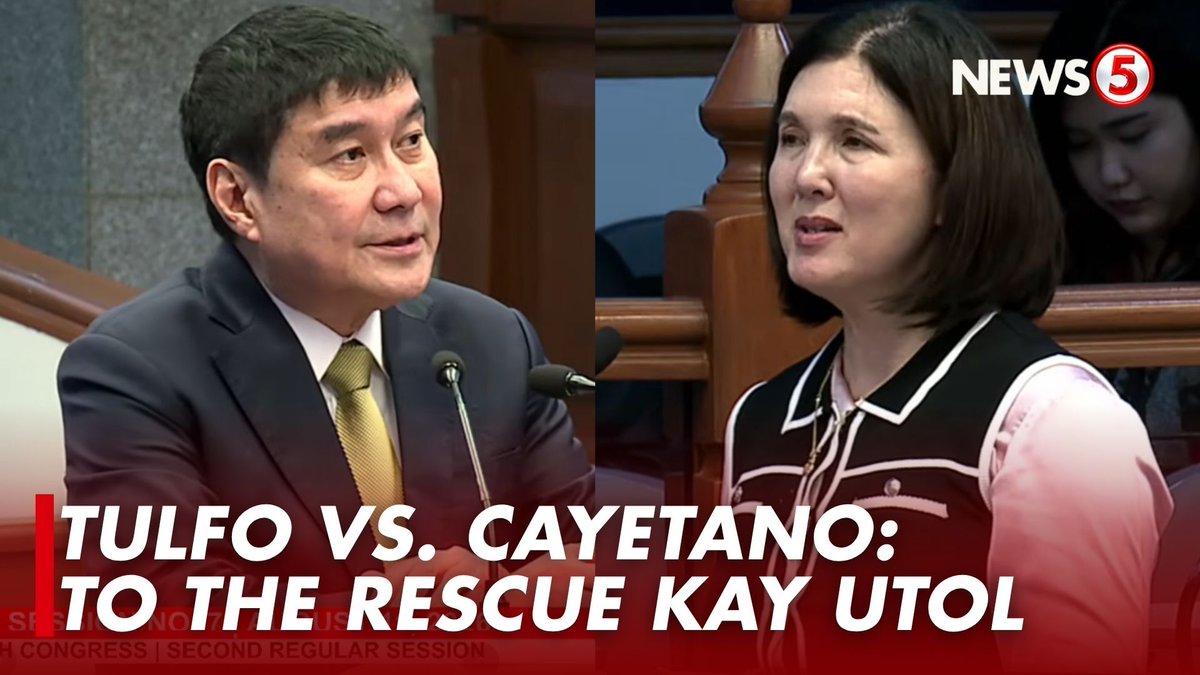 SINO ANG NAGDADRAMA SA SENADO? Tila to the rescue si Sen. Pia Cayetano sa kanyang kapatid na si Sen. Alan Peter Cayetano na sinabihan ni Sen. Raffy Tulfo na hino-hostage umano ang LEDAC priority bills. Sa plenary session ng Senado ngayong araw, Aug. 11, kinondena ni Tulfo ang hindi umano pakikipag-cooperate ni Minority Leader Alan para ma-elect ang minority senators sa kanyang komite.