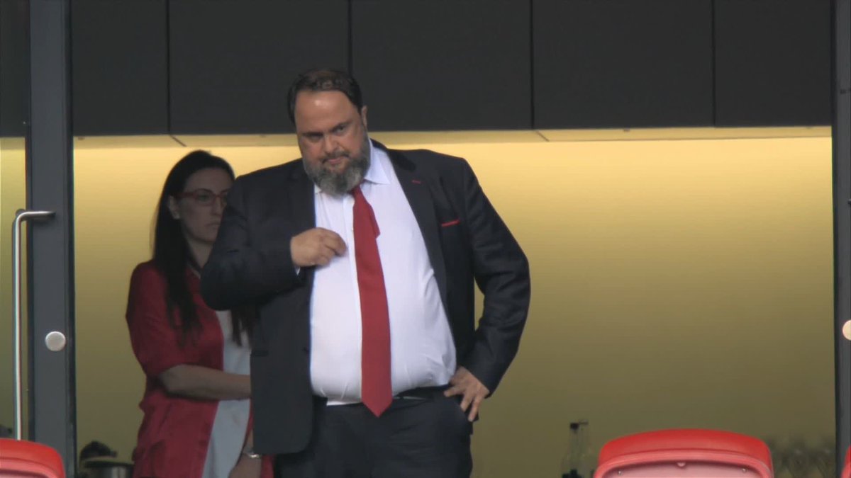 Evangelos Marinakis is suing Crystal Palace for defamation, after a banner was unfurled at Selhurst Park last season showing the Nottingham Forest owner holding a gun to the head of Morgan Gibbs-White.