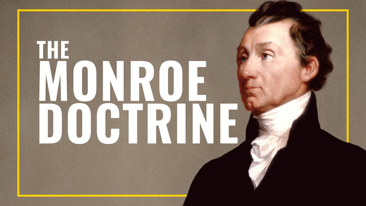 The Monroe Doctrine has shaped U.S. foreign policy for over two centuries. 🇺🇸 American dominance in the Western Hemisphere will never be questioned again.