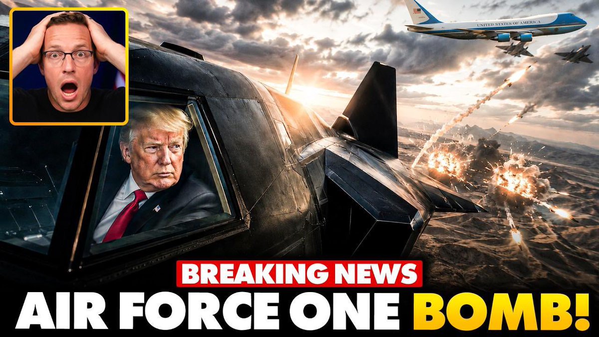 Trump Secretly EVACUATED On Secret Military Jet After Assassination Plot to BLOW-UP Air Force One… While leaving Turkey last month, it was reported that the President switched planes for security reasons. We're now finding out that the one we all saw him board was actually a DECOY with journalists on it. They snuck Trump onto a secret THIRD plane using an airport catering truck. This story is insane. Keep President Trump safe!