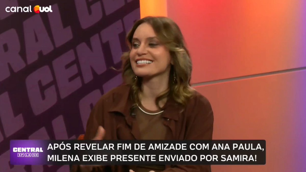 barbara saryne comentando sobre a carta que samira enviou pra milena