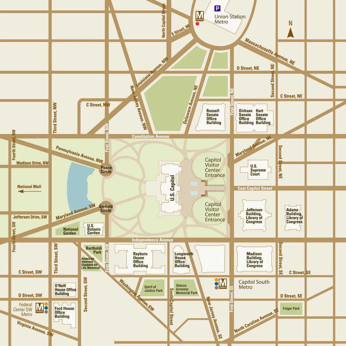 Starting August 14, expect road closures to impact the areas around the Capitol for the next few weeks. If you are planning a visit (and we hope you are!), we encourage you to use public transit. Union Station and Capitol South are the closest metro stations.