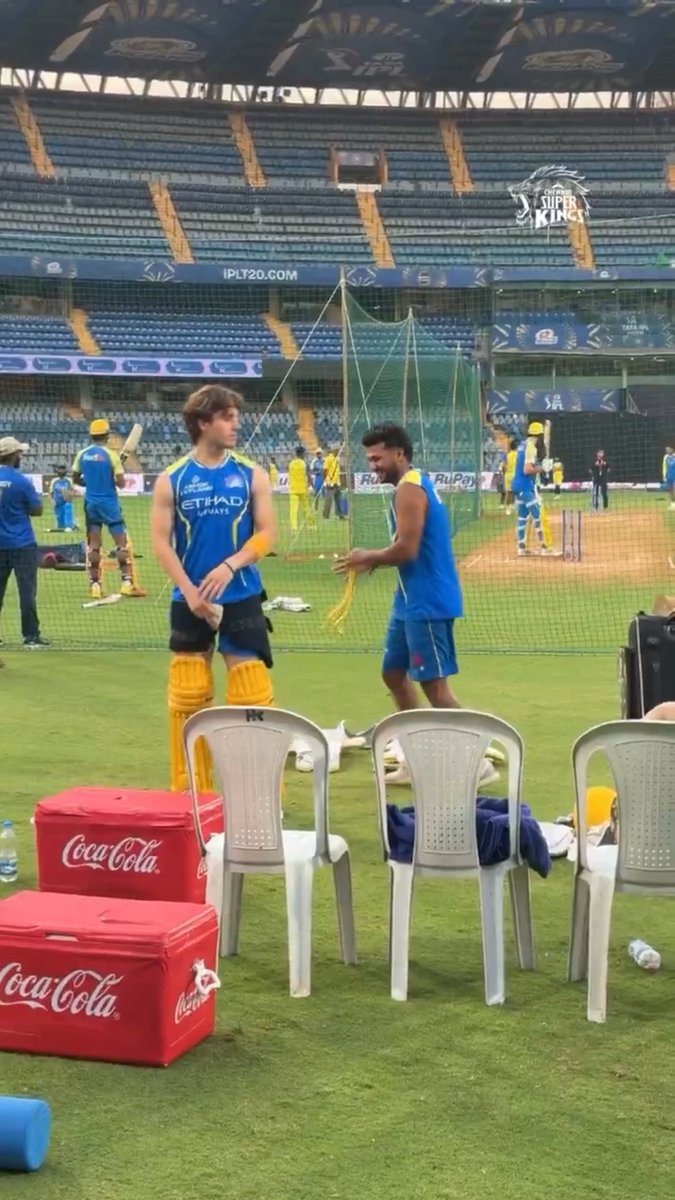 Nothing much, just missing the DB x Kartik bromance! 😂💛 #WhistlePodu