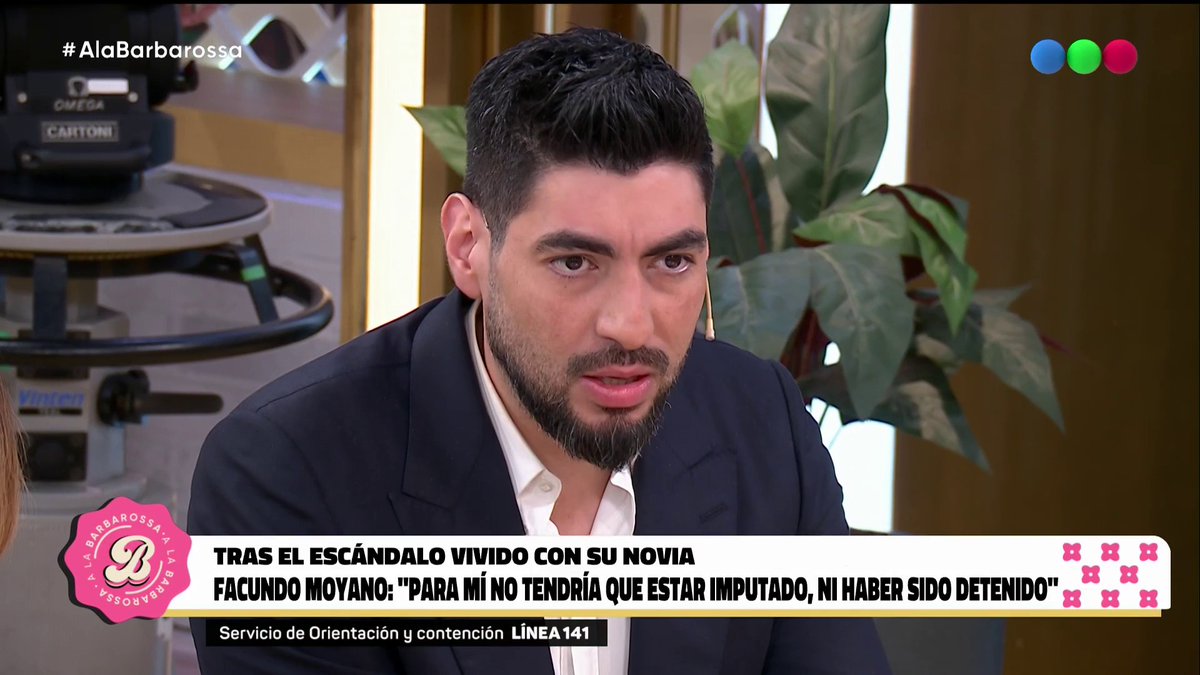 "Ojalá volver a verla pronto para abrazarla": La palabra de Facundo Moyano en exclusiva 🗣️ Mirá #ALaBarbarossa en Telefe 📺