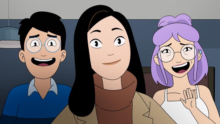 DANG!, a new adult animated series, premieres September 8. Starring Andrew Law, Poppy Liu, and Stephanie Hsu. Siblings Andrew and Eunice are living out their fun and messy dreams in New York City. Until their worst nightmare comes true: their high-achieving sister Ruthie wants to hang out...