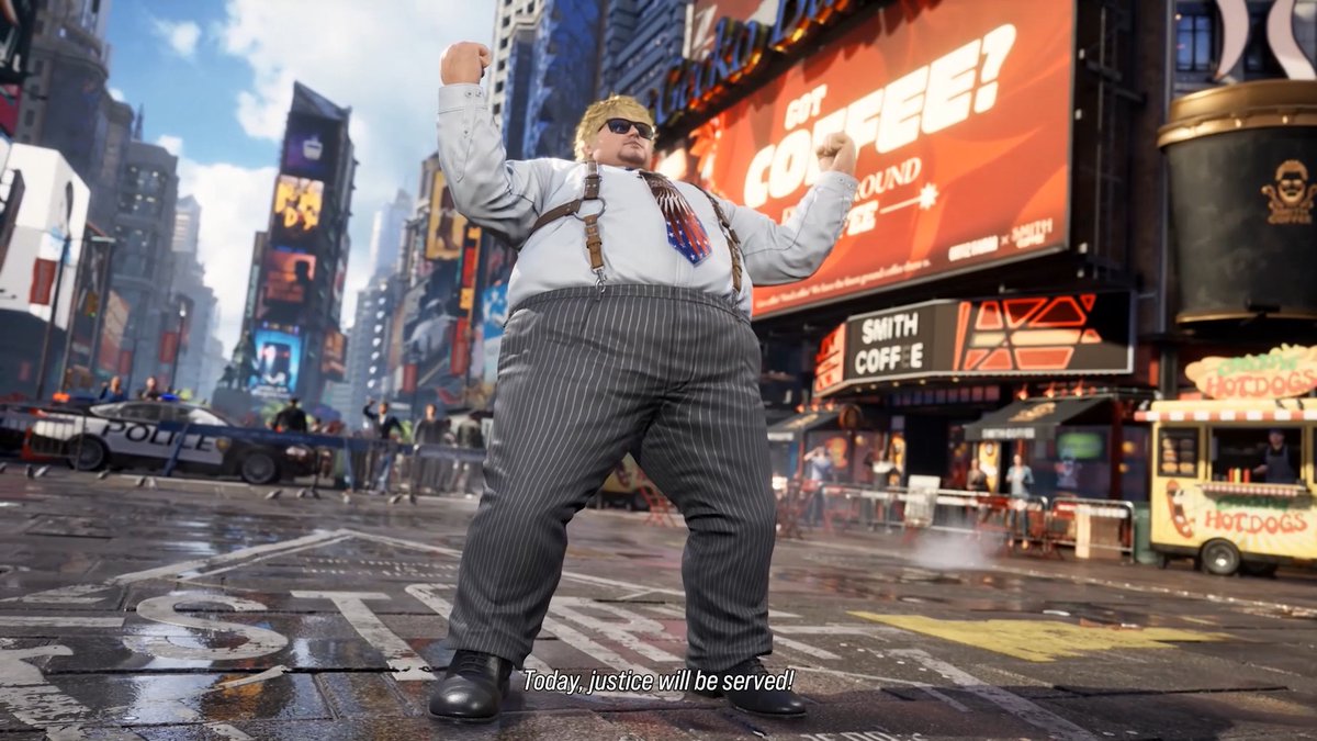 Bob has been appointed as an investigator for the Manhattan District Attorney’s Office. Dressed to impress, Costume 3 is the formal attire he wears for the job👔 #TEKKEN8