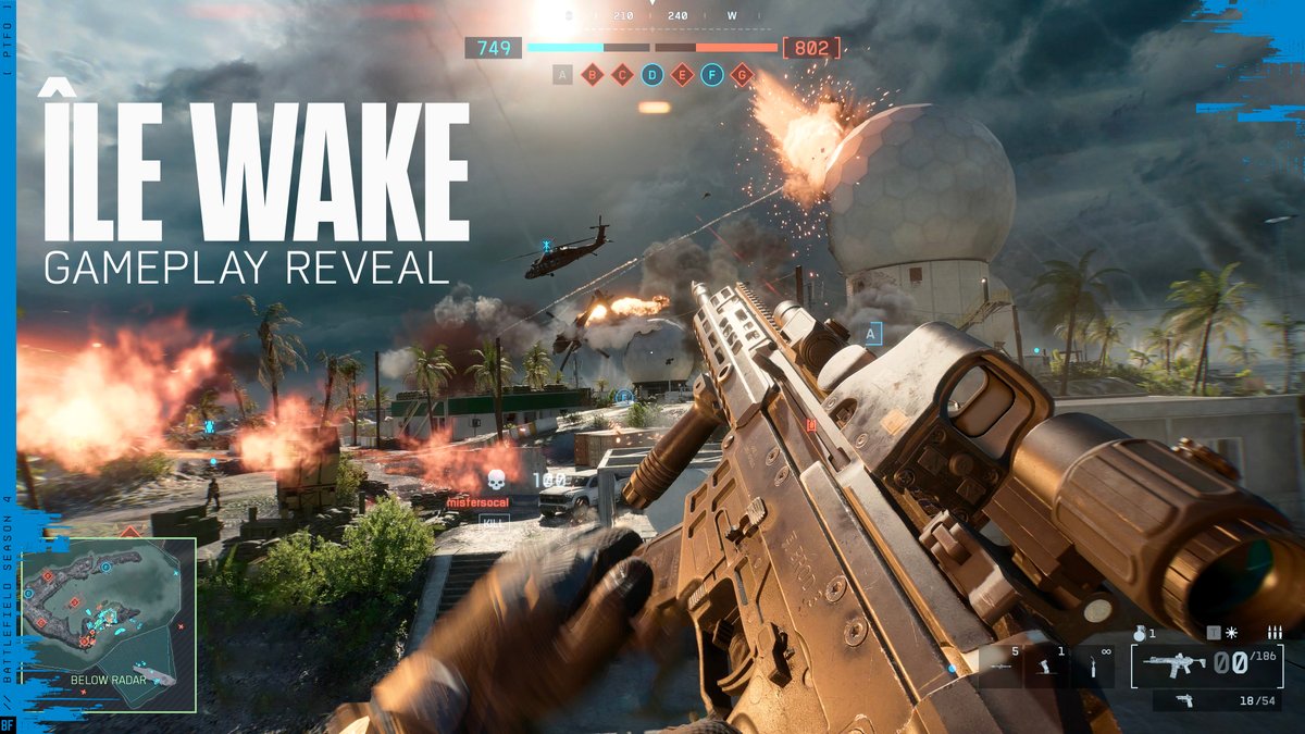 Posez vos bagages, vous venez d’atterrir sur Île Wake ✈️ La carte légendaire est de retour, reconstruite pour Battlefield 6. Appelez votre duo et traversez le ciel avec Top Gun. Jouez gratuitement à partir du 18 août.