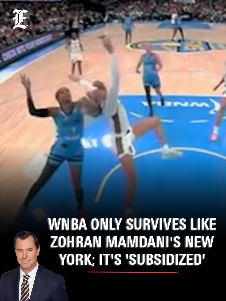 WNBA only survives like Zohran Mamdani's New York; it's 'subsidized': Joe Concha.