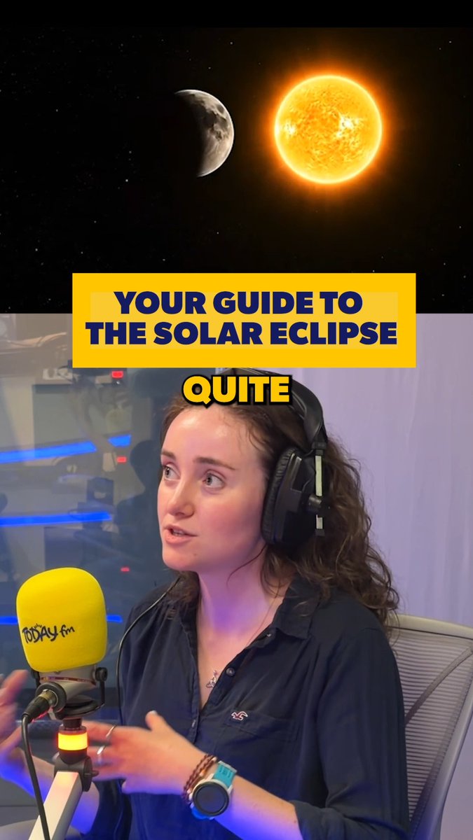 🌒 A partial solar eclipse will be visible across Ireland tomorrow evening! Louise chats to Sadhbh Leahy from the Dublin Institute for Advanced Studies at DIAS Dunsink Observatory about what to expect, where you'll get the best view and how to safely watch the eclipse. #SolarEclipse #Ireland
