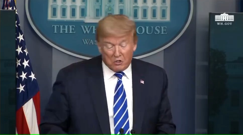 FLASHBACK: One month into the COVID pandemic, Trump told Americans to inject themselves with bleach. Now he thinks he knows better than physicians by making changes to the childhood vaccine schedule that will make Americans sicker and more vulnerable.