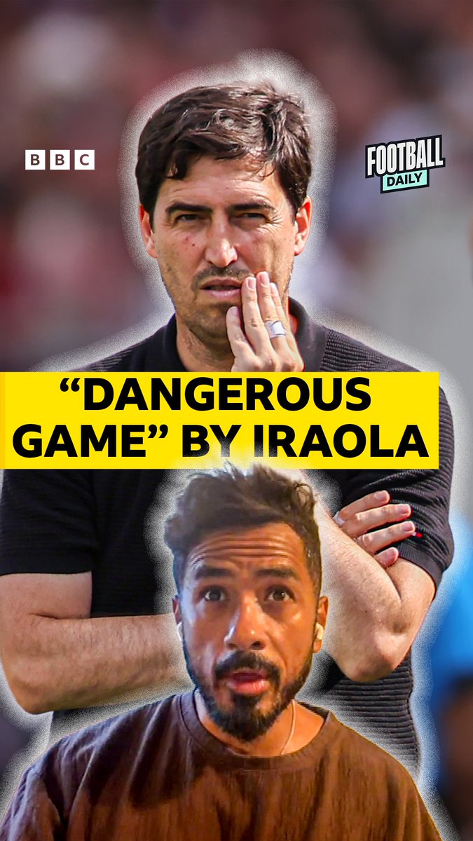 "It's a DANGEROUS game he's playing" 👔 🗣️ Sami Mokbel says Iraola's fitness comments could rub some players up the wrong way. #BBCFootball