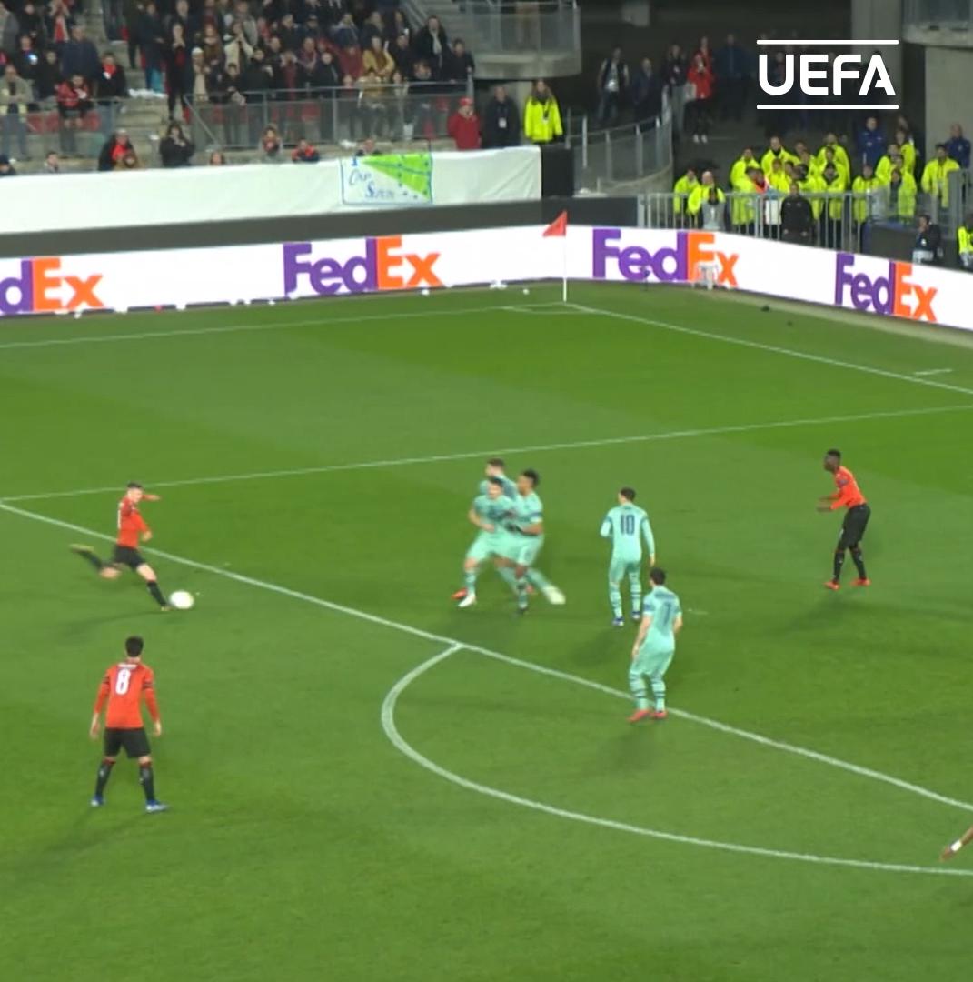 ๐ฅ Le MOMENT de dingue. L'AMBIANCE DE DINGUE. Quand B.Bourigeaud รฉgalise face ร Arsenal au Roazhon Park il y a 7 ans et demi, en 8e de finale aller de Ligue Europa.