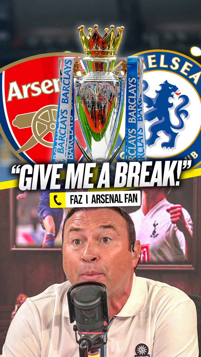 🤦‍♂️ "Give me a break!" 😤 "Chelsea will be lucky to finish in the top four!" This #AFC fan was not impressed with Jason Cundy claiming #CFC were gonna win the title! 😡😬