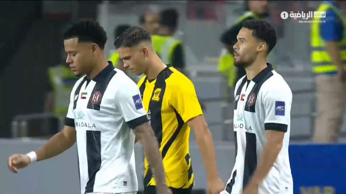 بتعليق عبدالله السعدي 🎙️ تشاهدون مباراة الجزيرة الإماراتي والاتحاد السعودي في الملحق المؤهل إلى دور المجموعات ببطولة دوري أبطال آسيا للنخبة 🏆🌟 #دوري_أبطال_آسيا_للنخبة #الجزيرة_الاتحاد