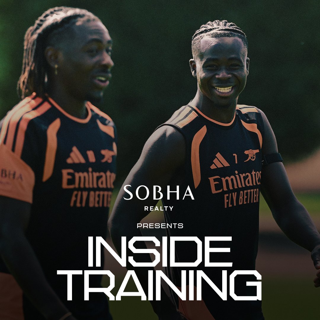 Back in the mix 🫡 Head Inside Training with our returning Gunners at Sobha Realty Training Centre 👇